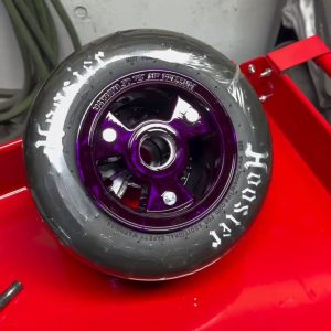 Black Rim and Tire Empty